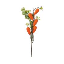 Haste de cenouras 34cm decorativo laranja páscoa tok da casa Haste de cenouras 34cm decorativo laranja páscoa tok da casa