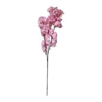 Haste De Cerejeira Rosa Premium Flores Artificial Decorativa