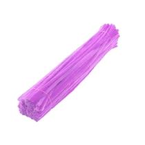 Haste de Chenille 30 cm - Lilás - 100 unidades - Artlille