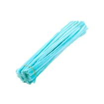 Haste de Chenille 30cm - Azul Claro - 100 unidades