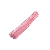 Haste de Chenille Rosa Candy - 30cm - 100 unidades Haste de Chenille Rosa Candy - 30cm - 100 unidades