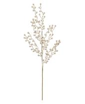 Haste de Natal Com Glitter Champanhe 68cm Haste de Natal Com Glitter Champanhe 68cm