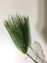 Haste de papiro pequena artificial verde