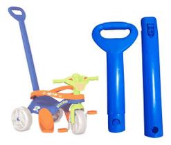 Haste Empurrador Azul Triciclo Tico Tico Bandeirante