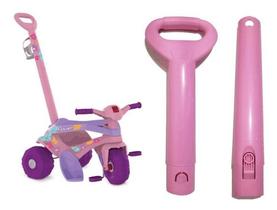 Haste Empurrador Cor Rosa Para Triciclo Bandeirante Haste Empurrador Cor Rosa Para Triciclo Bandeirante