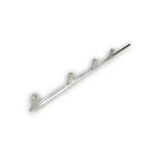 Haste estrela aluminio 4 isoladores 0,75