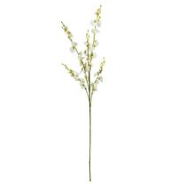 Haste Flor Orquídea Chuva de Ouro Artificial Branca 50cm - MC Flores Haste Flor Orquídea Chuva de Ouro Artificial Branca 50cm - MC Flores
