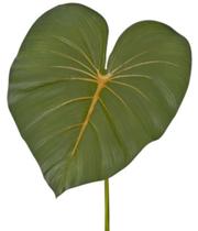 Haste Folha Gigante Antúrio em PVC Verde Haste Folha Gigante Antúrio em PVC Verde