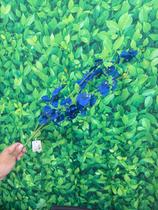 Haste Galho Orquídea Chuva de Ouro Artificial P/ Arranjos e Decoração em geral 95 CM Decorativa
