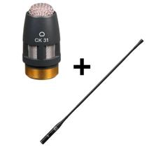 Haste Microfone AKG GN 50E + Cápsula de microfone CK31 AKG cardioide Haste Microfone AKG GN 50E + Cápsula de microfone CK31 AKG cardioide