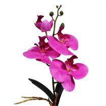 Haste Orquídea Artificial Phalaenopsis Com Raiz - DIDO FLORES