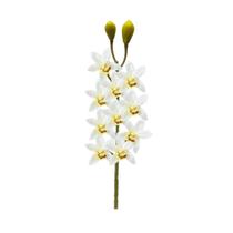 Haste Orquídea Luxo Realista Decorativa Flor Artificial Premium Arranjos Sofisticados Casa