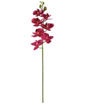 Haste Orquídea Magenta 3D Toque Real - 75cm