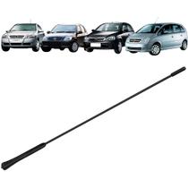 Haste para Antena Teto Universal 40cm Plástico Preto