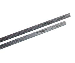Haste para Braço de Guitarra Guyker Fibra de Carbono Toray 3x6x38cm 2 unidades Haste para Braço de Guitarra Guyker Fibra de Carbono Toray 3x6x38cm 2 unidades