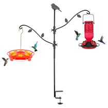 Haste para Comedouro de Pássaros FEED GARDEN 107 cm Ajustável em Aço Haste para Comedouro de Pássaros FEED GARDEN 107 cm Ajustável em Aço
