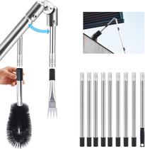 Haste para Limpeza de Calhas Krbnk 13,1 pés 180 com Escova Pivotante Haste para Limpeza de Calhas Krbnk 13,1 pés 180 com Escova Pivotante