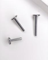 Haste para Piercing Labret - Titânio Premium