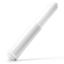 Haste para porta-papel higiênico Qualihome branca, kit com 3