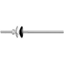 Haste Para Telha 1/4x150 Completa Ciser (100 Peças)