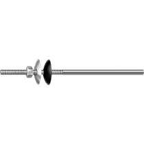 Haste Para Telha, com Porca e Arruela, 1/4" x 350 mm, WS OstenVonder Haste Para Telha, com Porca e Arruela, 1/4" x 350 mm, WS OstenVonder