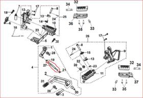 Haste Pedal Cambio-20259-a41-000 Itva20259-a41-000 Haste Pedal Cambio-20259-a41-000 Itva20259-a41-000