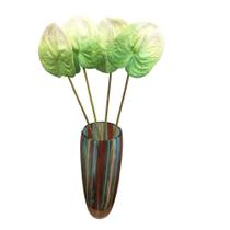 Haste Permanente Flor Antúrio Em Silicone Brilhance - Pç Haste Permanente Flor Antúrio Em Silicone Brilhance - Pç