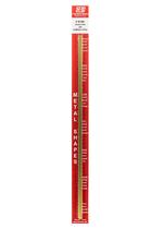 Haste redonda de latão K & S Precision Metals 2,1 mm x 30 cm 3 unidades Haste redonda de latão K & S Precision Metals 2,1 mm x 30 cm 3 unidades
