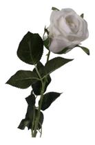 Haste rosa unitária 71cm artif - branco