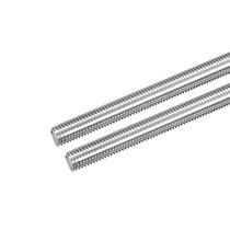 Haste rosqueada MECCANIXITY M10 x 500 mm em aço inoxidável 304, pacote com 2 unidades