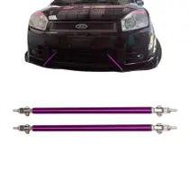 Haste Spoiler Lip Skirt Universal 20cm Suporte Saia Ajustáve