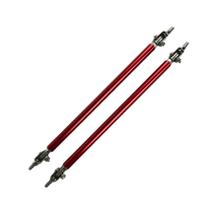 Haste Spoiler Vermelho Lip Skirt Universal 20cm Suporte Saia