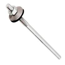 Haste telha 1/4x150mm completo Haste telha 1/4x150mm completo