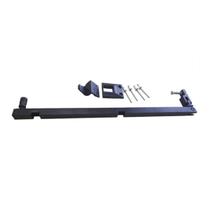 Haste tubular baguete puxador janela 35 cm - preto