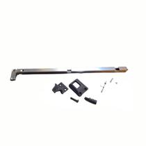 Haste tubular baguete puxador janela maxim-ar 50cm brilhante