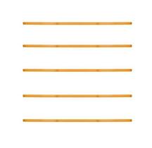 HASTES COM JUNÇÕES PARA CONE FURADO - CIRCUITO FUNCIONAL - KIT 5 x 3 PEÇAS