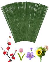 Hastes de arame floral FIVEIZERO calibre 18, 35 cm, verde, 100 unidades Hastes de arame floral FIVEIZERO calibre 18, 35 cm, verde, 100 unidades