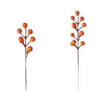 Hastes De Frutas De Outono 10 Peças Arranjos Artificiais De Plantas Laranja Para Decoração De Mesa Hastes De Frutas De Outono 10 Peças Arranjos Artificiais De Plantas Laranja Para Decoração De Mesa