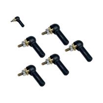 Hastes De Ligação De Junta Esférica Preta M2 M3 2mm 3mm Para DIY RC Gasolina Barco Servo Peças De