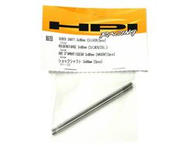 Hastes do amortecedor 3x86mm de automodelo hpi86055
