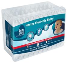 Hastes flexiveis bem care baby c/50 und