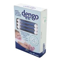 Hastes Flexíveis com Pontas de Algodão contem 48 unidades Dengo Baby