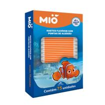 Hastes Flexíveis com Pontas de Algodão Mió Nemo 75 Unidades Hastes Flexíveis com Pontas de Algodão Mió Nemo 75 Unidades