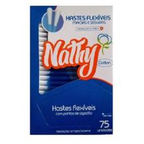 Hastes Flexíveis Cotonete C/75 Unidades - Nathy