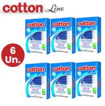 Hastes Flexíveis Cotton Line C/150 - Kit Com 30 ou 6 Unidades Hastes Flexíveis Cotton Line C/150 - Kit Com 30 ou 6 Unidades