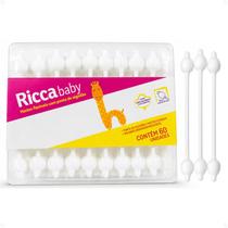 Hastes Flexíveis Ricca Baby Com Ponta de Algodão Cód. 3245 Hastes Flexíveis Ricca Baby Com Ponta de Algodão Cód. 3245