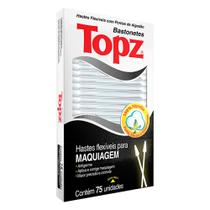 Hastes Flexíveis Topz Para Maquiagem Com 75 Unidades
