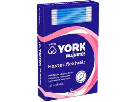 Hastes Flexíveis York Algodão 150 un