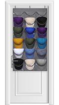 Hat Rack Dofilachy Hat Organizer para bonés de beisebol cinza