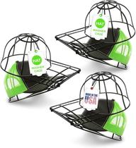 Hat Washer Cage BallcapBuddy Original, pacote com 3 unidades, preto Hat Washer Cage BallcapBuddy Original, pacote com 3 unidades, preto
